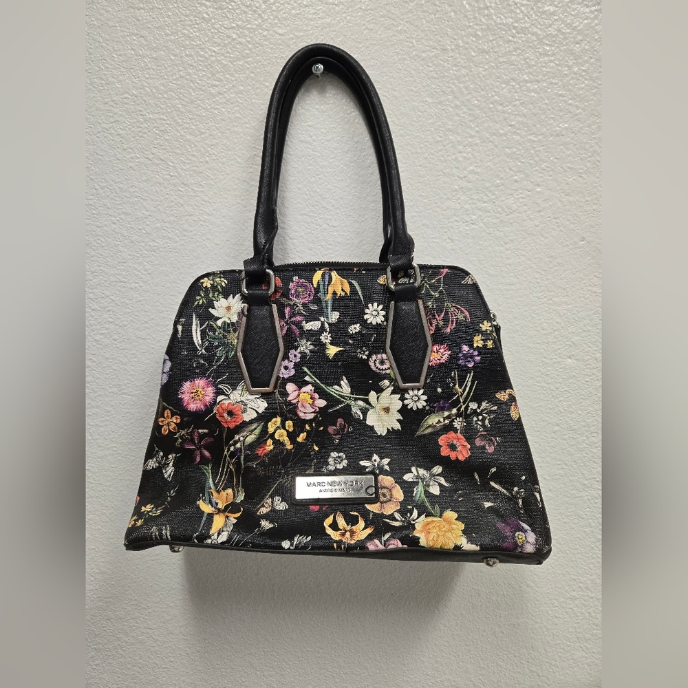 Marc New York by Andrew Marc Floral Print Structured Satchel